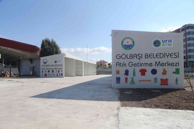 Gölbaşı Belediyesi’nden Geri Dönüşüm Hamlesi