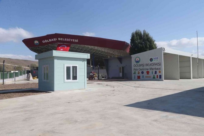 Gölbaşı Belediyesi’nden Geri Dönüşüm Hamlesi