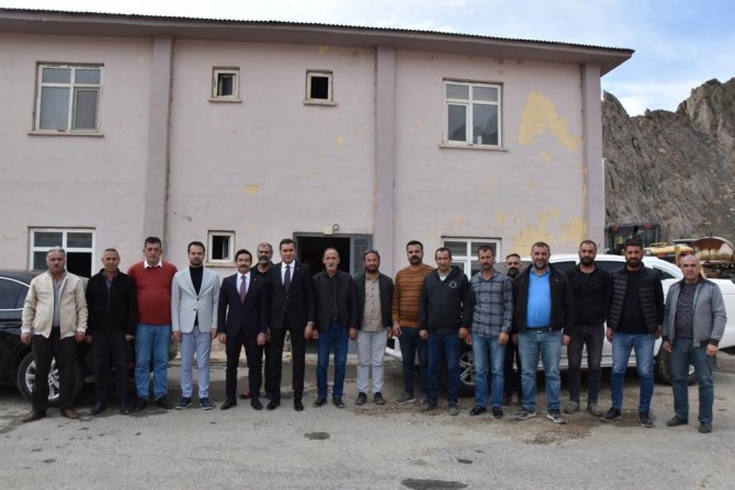 Vali Yardımcıları Kaval Bölgesindeki Çalışmaları İnceledi