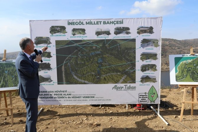 Bursa’nın En Büyük Millet Bahçesi Şehrin Ortak Sinerjisiyle Yükseliyor