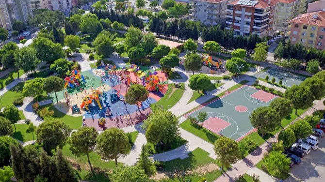 Menteşe’nin Yeşil Alanlarında Artış