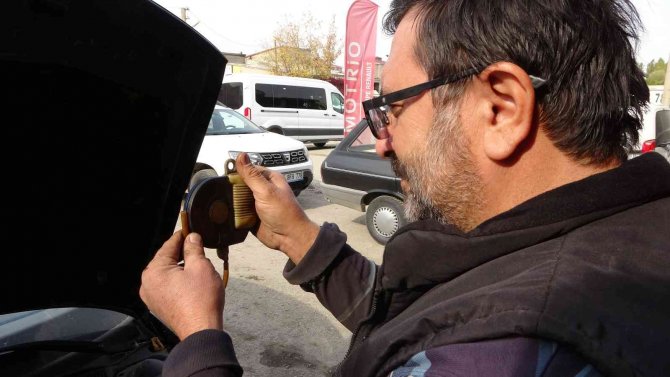 Oto Sanayi Sitesinde Kış Mesaisi