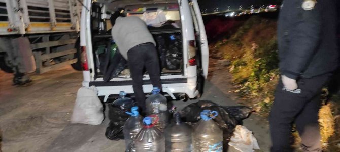 Çaldığı Mazotu Ucuza Satarken Yakalandı