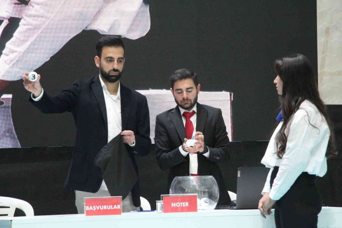 Siirt’te İ̇lk Evim, İ̇lk İ̇ş Yerim Projesinde Toki̇ Kura Çekilişi Gerçekleşti