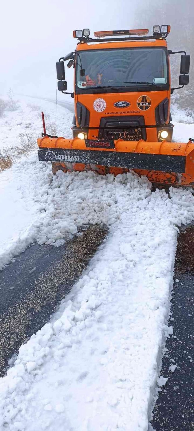 Tunceli’de Karla Mücadele Çalışması