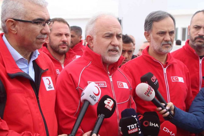 Türk Kızılay Genel Başkanı Kınık: "Cilvegözü Sınır Kapısının Açık Kalması Gerekiyor"