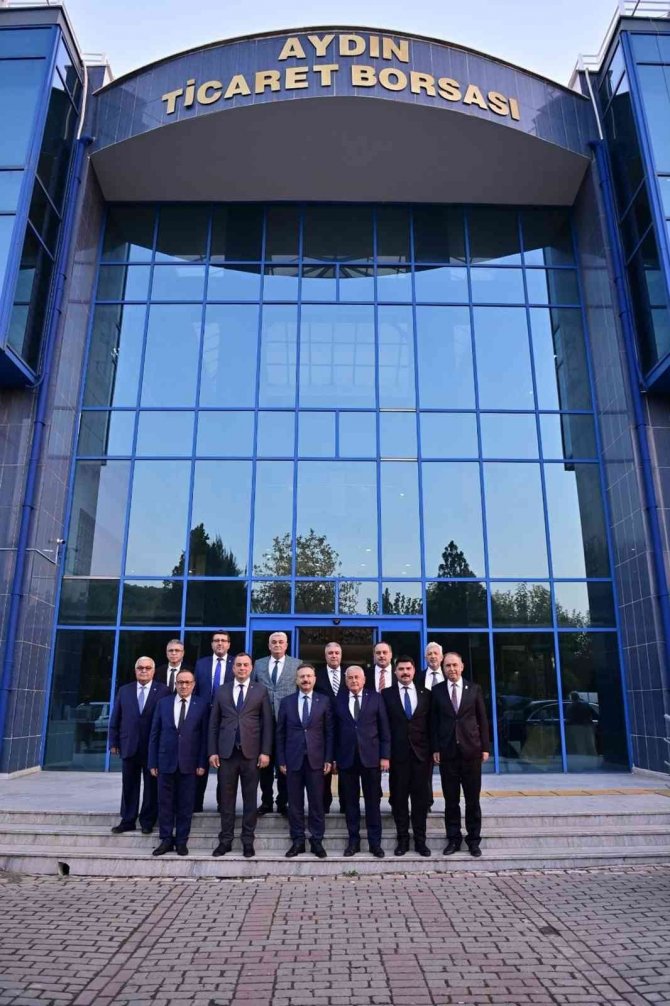 Aydın Ticaret Borsası Aydın Valisi Aksoy’u Ağırladı