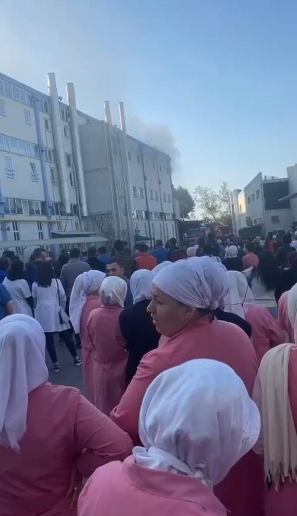Bursa’da Sanayi Bölgesinde Bir Fabrikada Yangın Çıktı