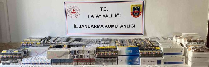 Hatay’da 11 Bin 140 Paket Kaçak Sigara Ele Geçirildi