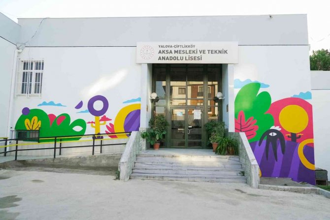 ‘Aksa İ̇yilik Takımı’ndan Okul Dönüşüm Projesi