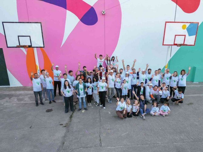 ‘Aksa İ̇yilik Takımı’ndan Okul Dönüşüm Projesi