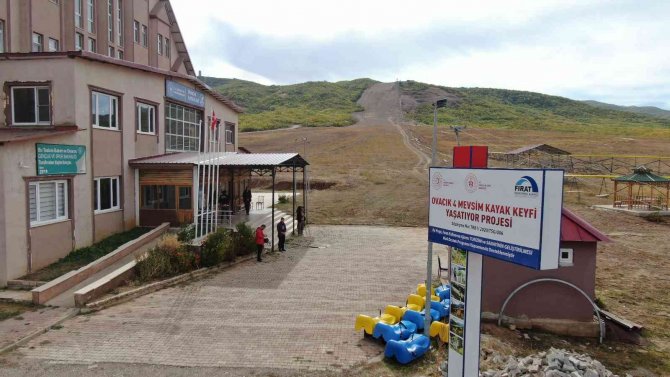 Ovacık Kayak Merkezi Yeni Sezona Hazırlanıyor