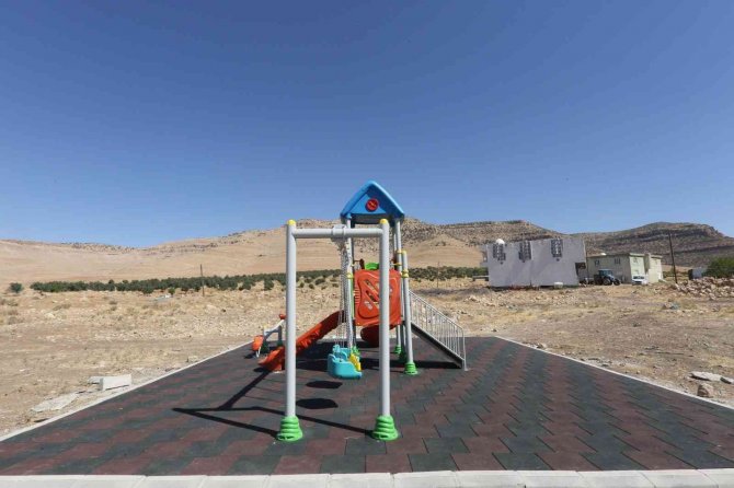 Mardin Geneli Çocuklar İçin 84 Oyun Parkı Faaliyete Koyuldu