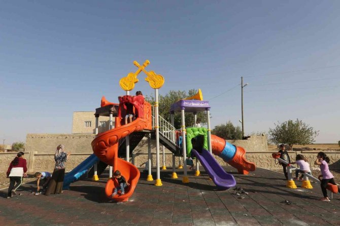 Mardin Geneli Çocuklar İçin 84 Oyun Parkı Faaliyete Koyuldu