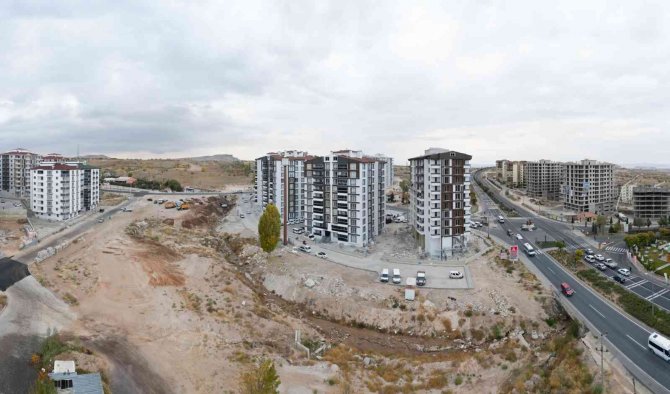 Nevşehir’de Dere Yatakları Park Ve Yeşil Alanlara Dönüştürülüyor