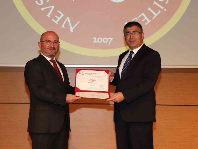 Nevü ‘Sağlıklı Ve Güvenli Kampüs’ Belgesini 2. Kez Aldı