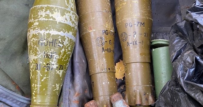 Tunceli’de Çok Sayıda Mühimmat Ele Geçirildi