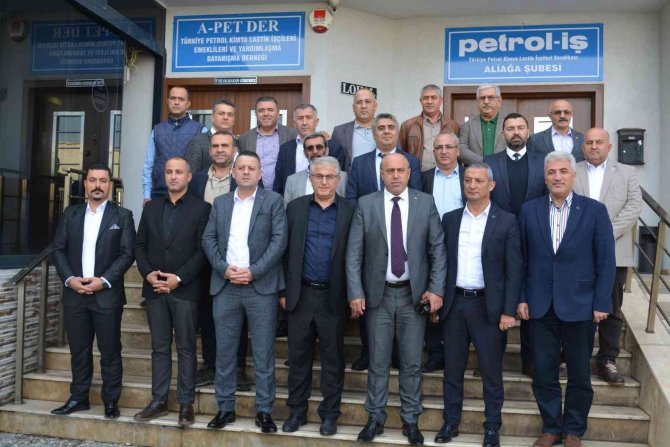 Türk-i̇ş’e Bağlı Tüm Sendika Başkanları Aliağa’da Toplandı