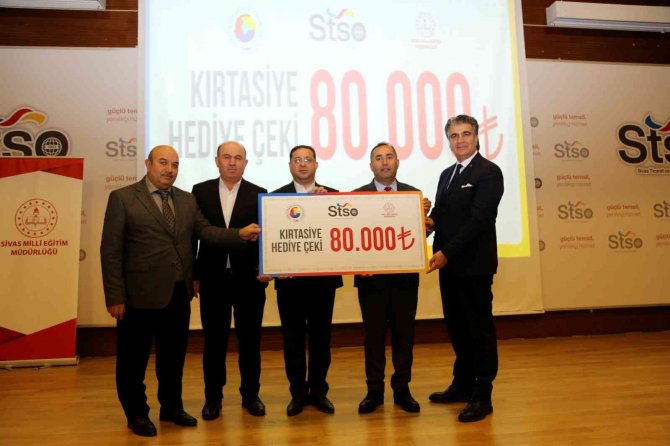 Stso, Öğrencilere Kırtasiye Malzemesi Hediye Etti