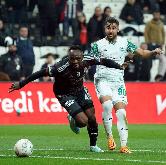 Ziraat Türkiye Kupası: Beşiktaş: 3 - Serik Belediyespor: 1 (Maç Sonucu)