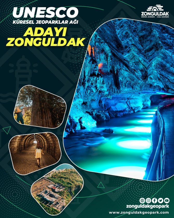 Zonguldak; Kömür Jeoparkı’yla Unesco’ya Aday Oldu