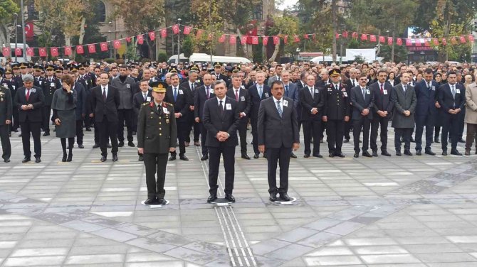 Atatürk Vefatının 84. Yıl Dönümünde Malatya ’Da Da Anıldı