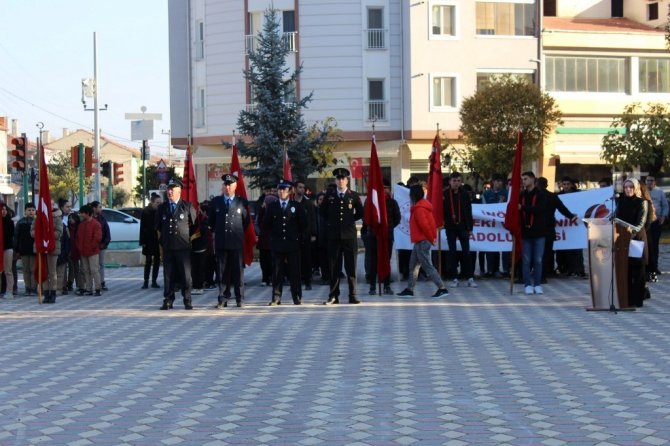 İ̇nönü’de 10 Kasım Anma Töreni