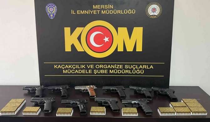 Mersin’de Suç Örgütü Operasyonu: 30 Gözaltı