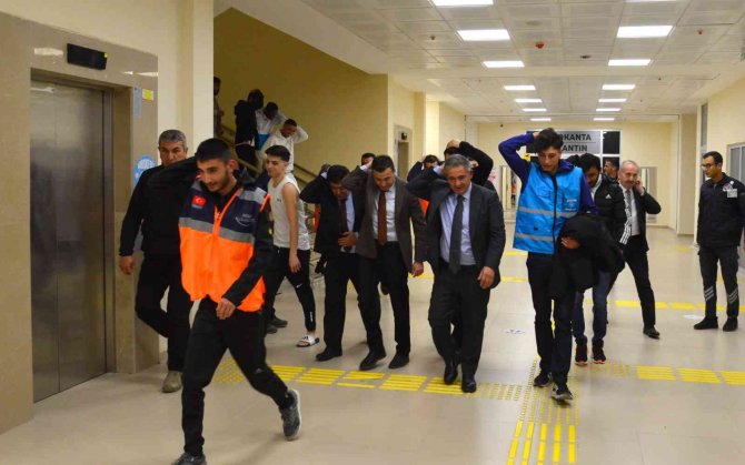 Öğrenci Yurdunda Deprem Tatbikatı