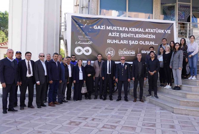 Ortaca’da 10 Kasım Atatürk’ü Anma Etkinliği