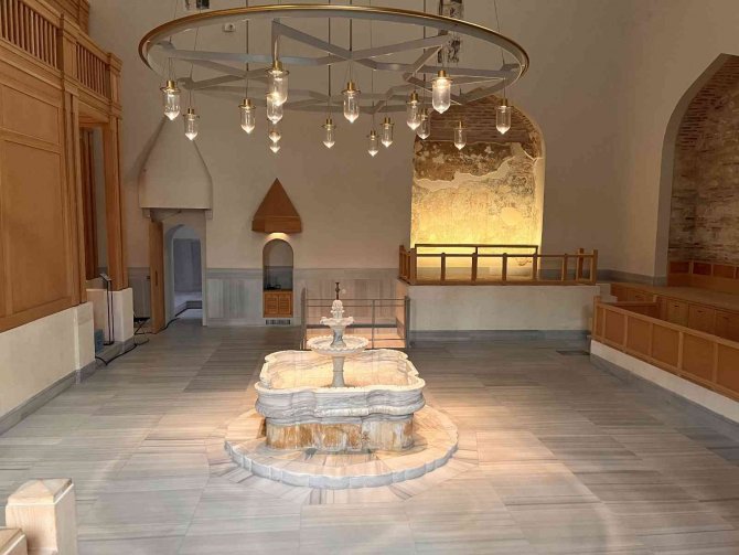 Restorasyonu 12 Yıl Süren Barbaros Hayrettin Paşa Hamamı Açıldı