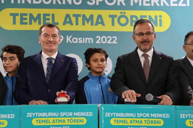 Zeytinburnu Spor Merkezi’nin Temelleri Atıldı