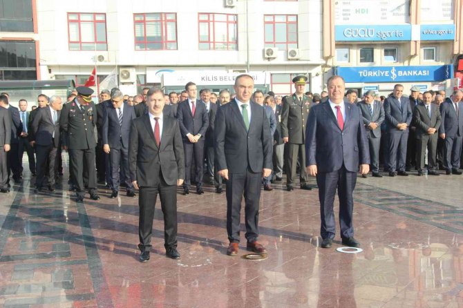 Sınır Kenti Kilis’te 10 Kasım Töreni