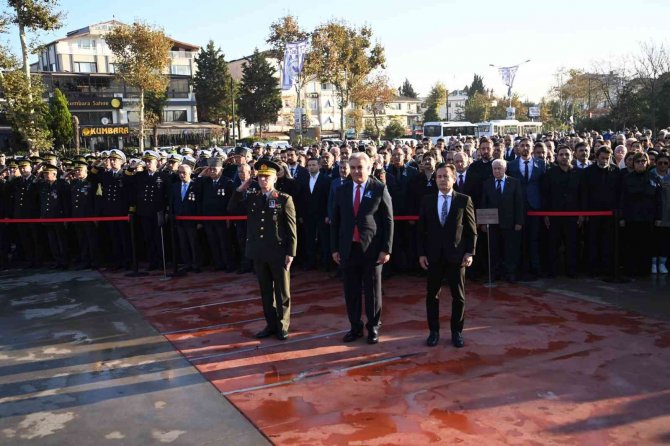 Türkiye Cumhuriyeti’nin Kurucusu Mustafa Kemal Atatürk, Tuzla’da Anıldı