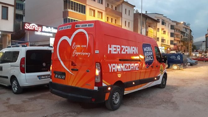 Bayburt Belediyesi Filosuna İkram Aracını Da Kattı