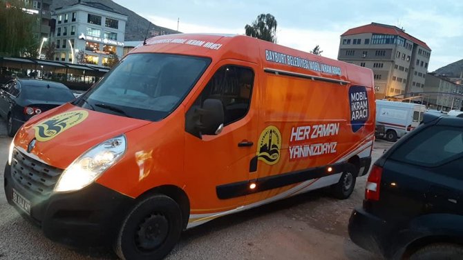 Bayburt Belediyesi Filosuna İkram Aracını Da Kattı