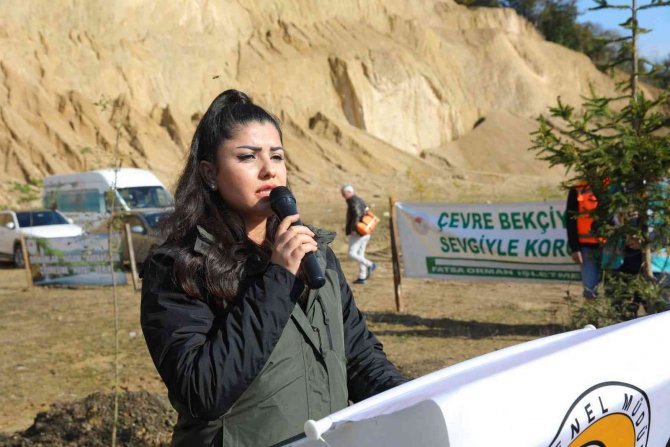 Fatsa’da Fidanlar Toprakla Buluştu