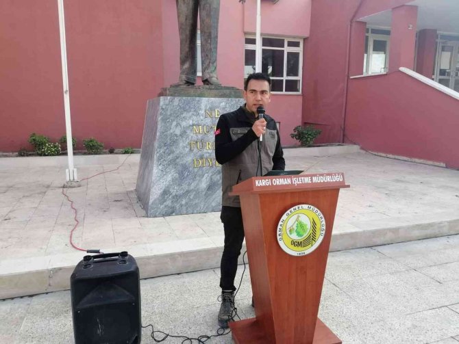 Kargı’da Bin Fidan Toprakla Buluştu