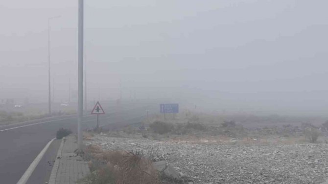 Kayseri’de Sis Etkili Oldu
