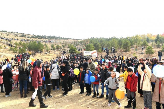 Malatya’da Türkiye Yüzyılına Nefes İçin Fidan Dikildi