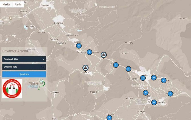 Menteşe’de Atık Toplama Noktaları Dijitalleşti