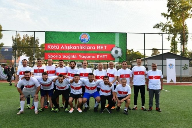 Mersin’de ’Kötü Alışkanlıklara Ret, Sporla Sağlıklı Yaşama Evet’ Kampanyası