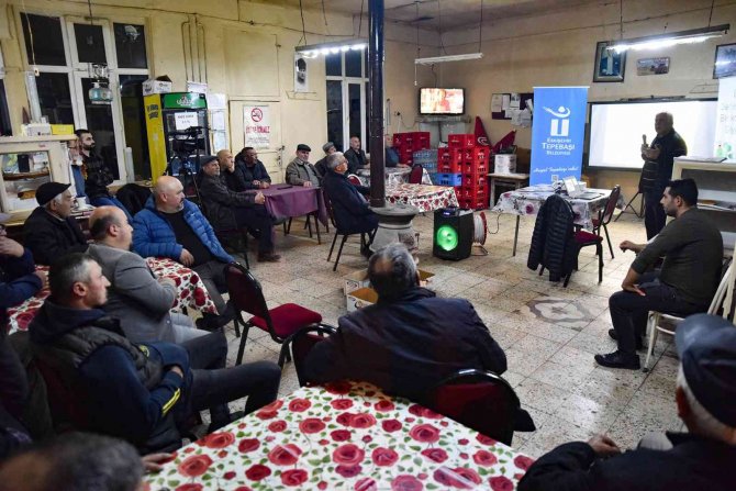 İ̇klim Sözcüleri Çukurhisar’daki Üreticilerini Bilgilendirdi