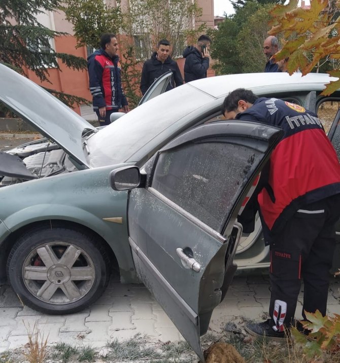 Van’da Araç Yangını