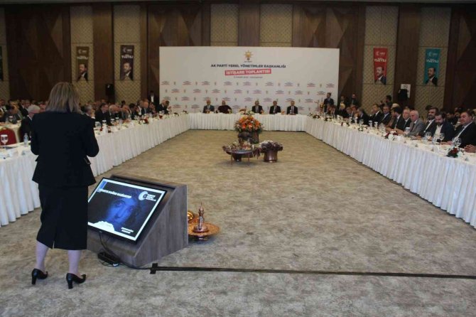 Ak Partili Belediye Başkanları İ̇stişare Toplantısı Gaziantep’te Yapıldı