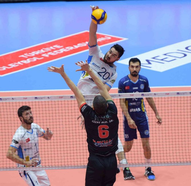 Axa Sigorta Efeler Ligi: Arkas Spor: 3 - Cizre Belediyespor: 0