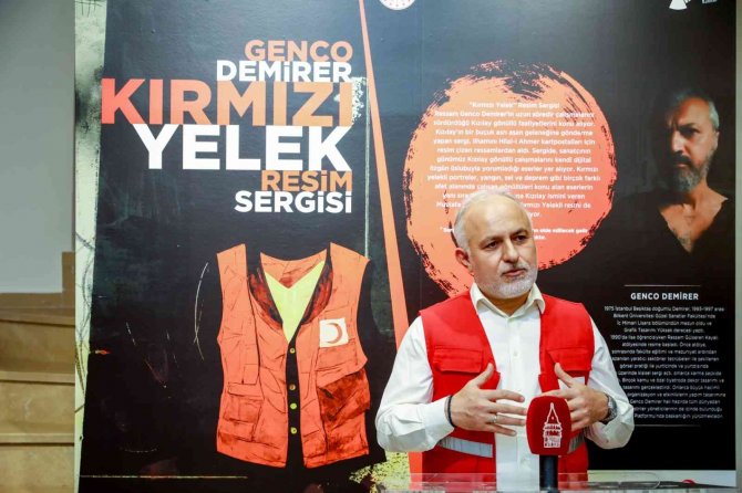 “Hilal-i̇ Ahmer”den Bugüne; Gönüllülük Kavramı “Kırmızı Yelek” Sergisi İle Tuvale Yansıyor