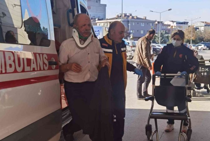 İ̇nanılmaz Kurtuluş...uçuruma Yuvarlanan Otomobil Hurdaya Döndü