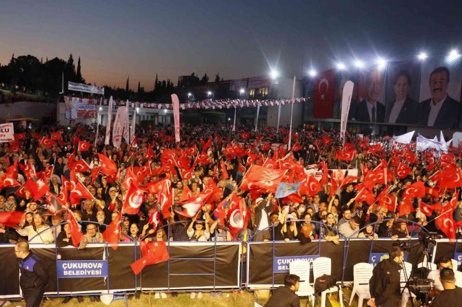 Kemal Kılıçdaroğlu İle Meral Akşener Adana’da Toplu Açılış Töreninde