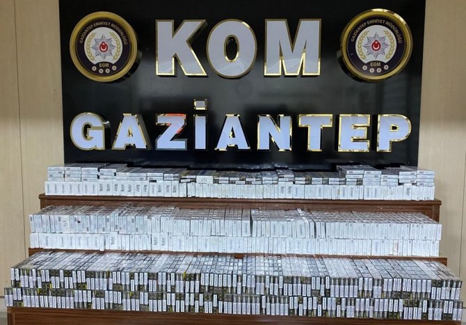 Gaziantep’te Kaçakçılık Operasyonu: 3 Gözaltı